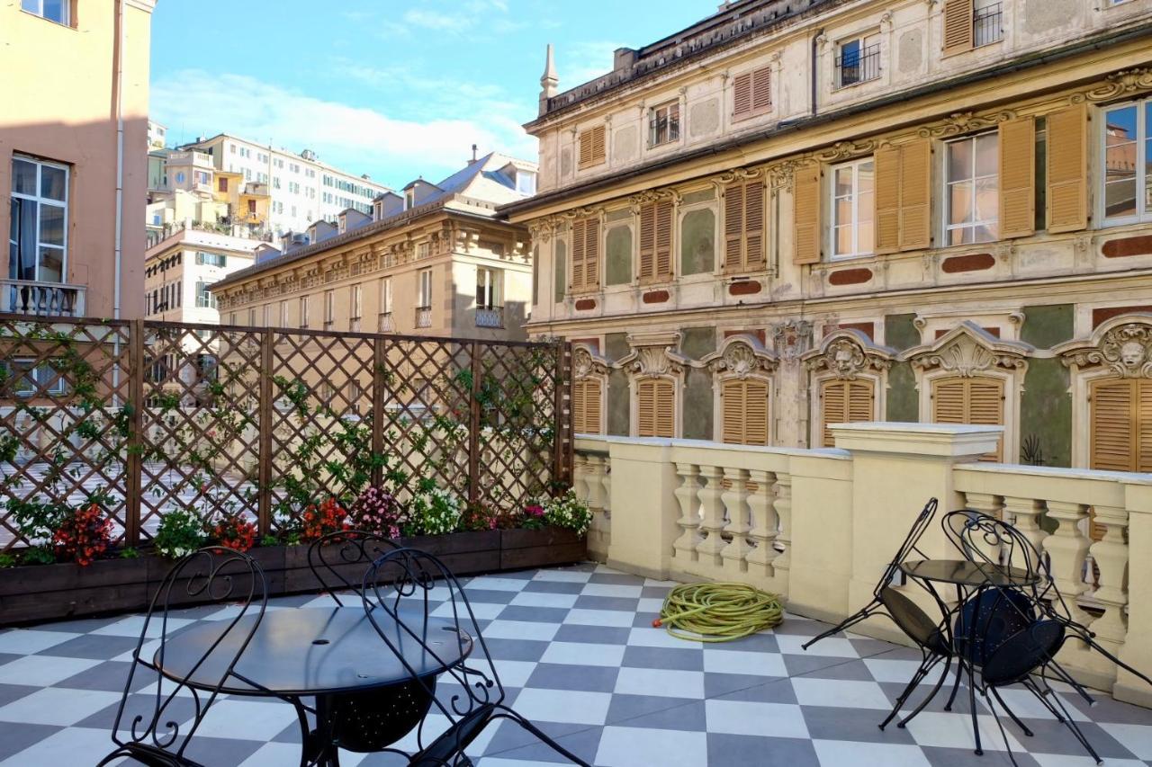 Ferienwohnung Monolocale Di Pregio Palazzo Dei Rolli Genua Exterior foto