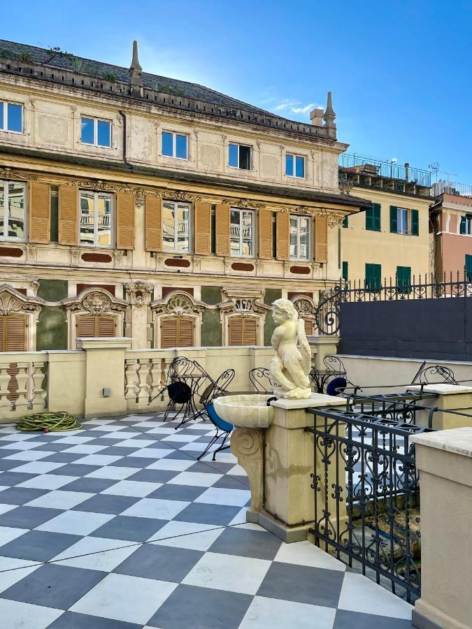 Ferienwohnung Monolocale Di Pregio Palazzo Dei Rolli Genua Exterior foto
